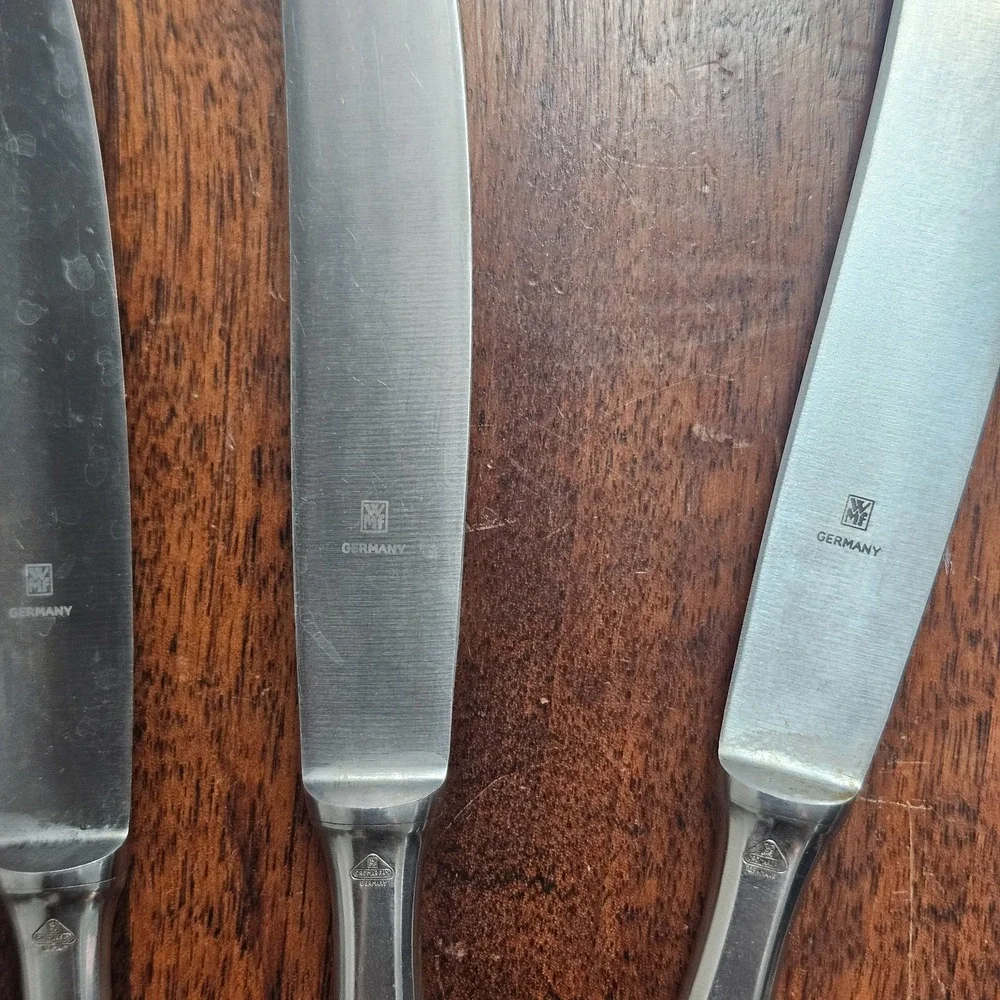 WMF Cromargan Line Germany Dinner Knife Stainless 8-3/8